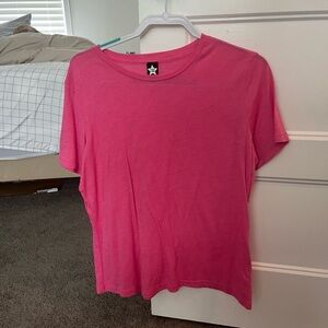 Star Brand Pink Short Sleeve Tee